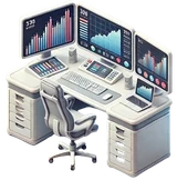 Late-game command center office